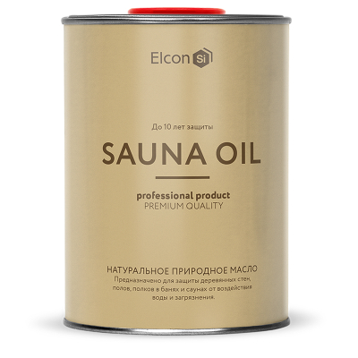 Масло для полков Elcon Sauna Oil 1л; 11607386